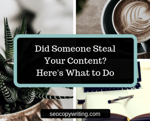 Did someone steal your content? Here's what to do